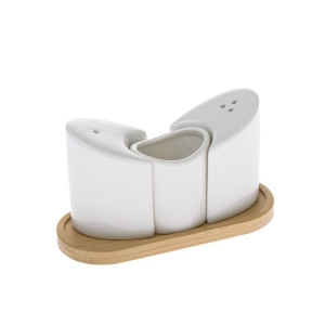 Pepřenka a slánka na bambusovém tácku 