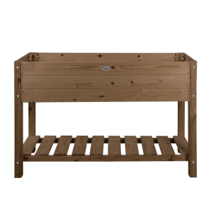 Pěstírna s otevřeným úložným prostorem, hnědá, 119x41x78cm