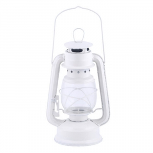 Petrolejová lampa 11,5x15x24,1cm bílá