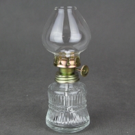 Petrolejová lampa čiré sklo 14,3x6x5,6 cm
