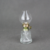 Petrolejová lampa čiré sklo 14,3x6x5,6 cm