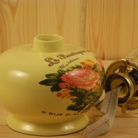 Petrolejová lampa - nutno přilepit závit pro uchycení + POŠKOZENÍ SKLA