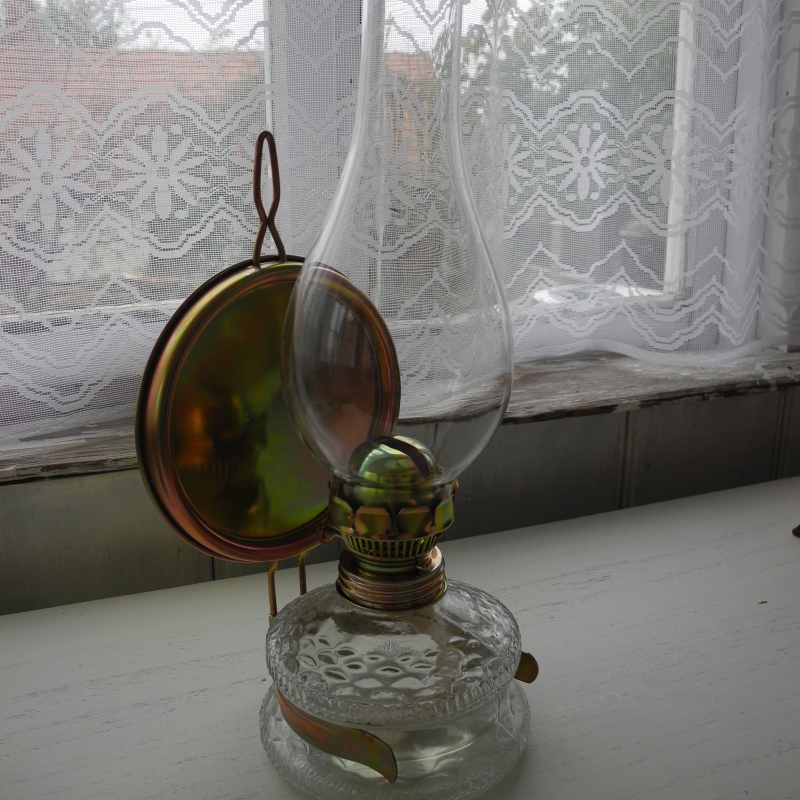 Petrolejová lampa s cylindrem 353mm