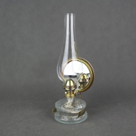 Petrolejová lampa zrcadlová s cylindrem 32x12,2x10,8 cm