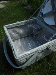 Piknikový koš pro 2 osoby Claudie- VYŘAZENO dek4919