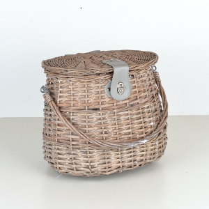 Piknikový koš pro 2 osoby šedý