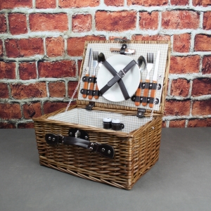 Piknikový koš pro 2 osoby Vintage 37×19×27cm