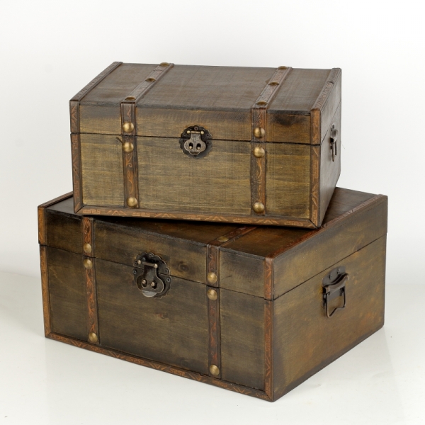 Pirátská truhlička 30x21x14,5cm