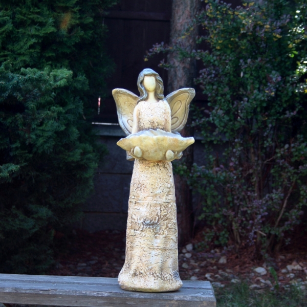 Pítko pro ptáčky andělíček 19,9×52,8×16,4cm