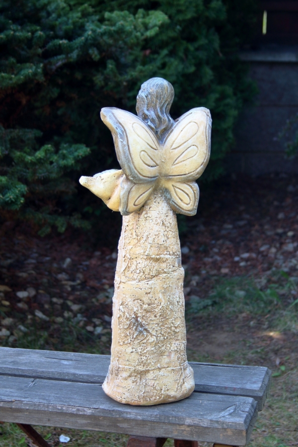 Pítko pro ptáčky andělíček 19,9×52,8×16,4cm