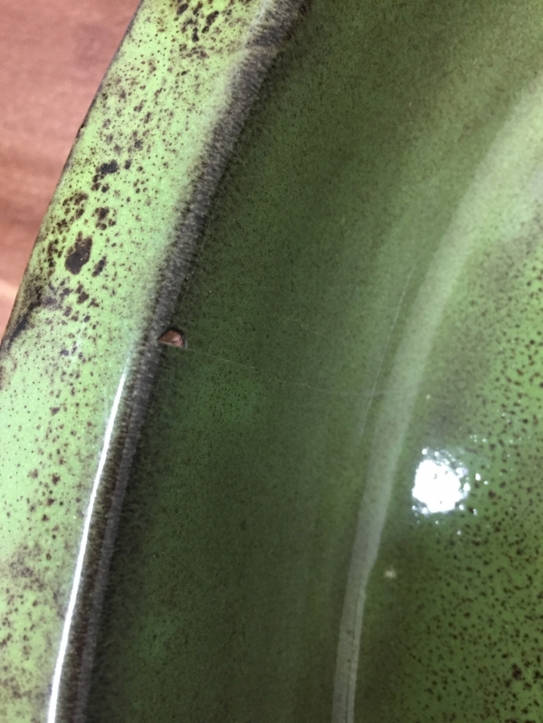 Pítko pro ptáčky oválné zelené - vyřazeno