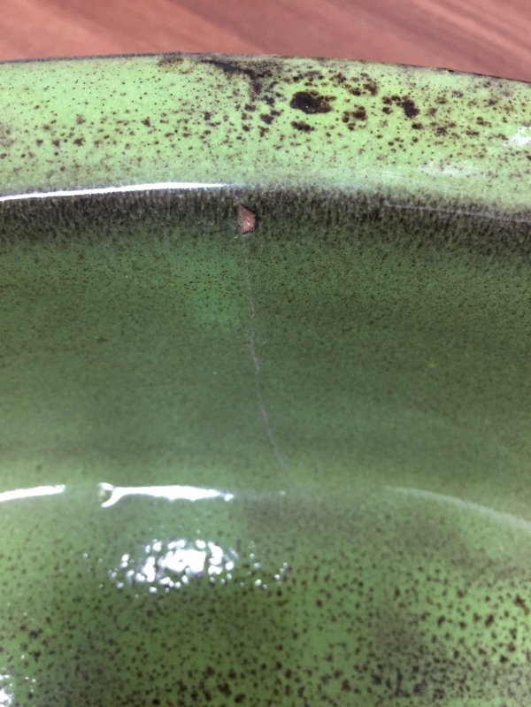 Pítko pro ptáčky oválné zelené - vyřazeno