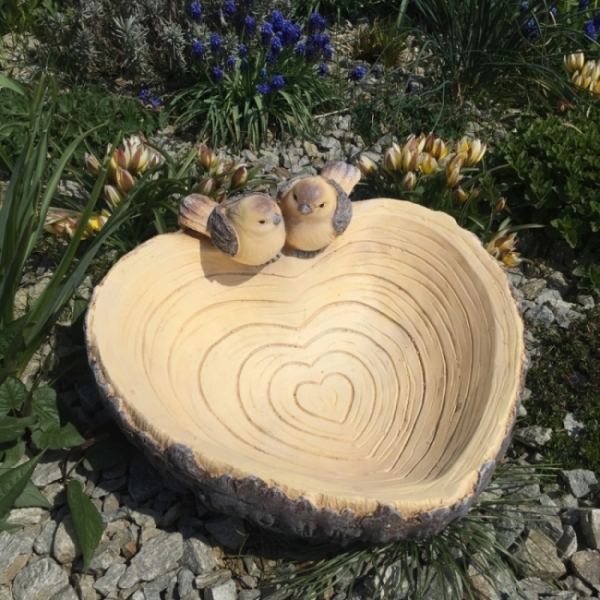 Pítko pro ptáčky srdce