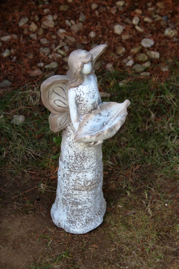 Pítko pro ptáky anděl 19,9×52,8×16,4cm