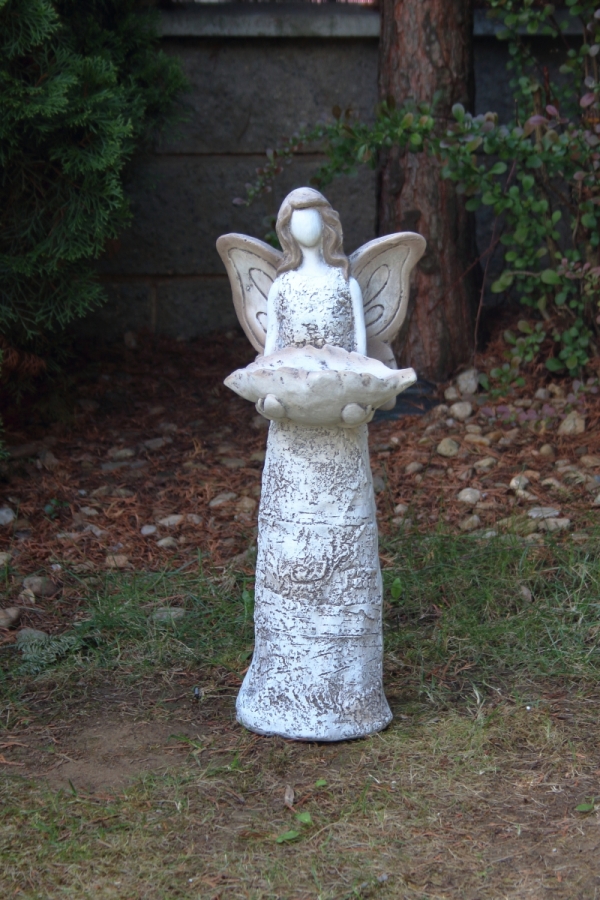 Pítko pro ptáky anděl 19,9×52,8×16,4cm