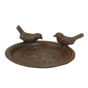 Pítko pro ptáky litina