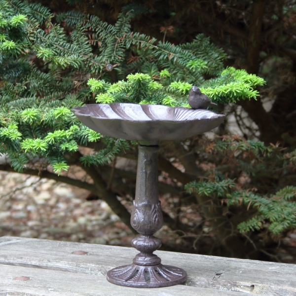 Pítko pro ptáky litinové 22x25cm