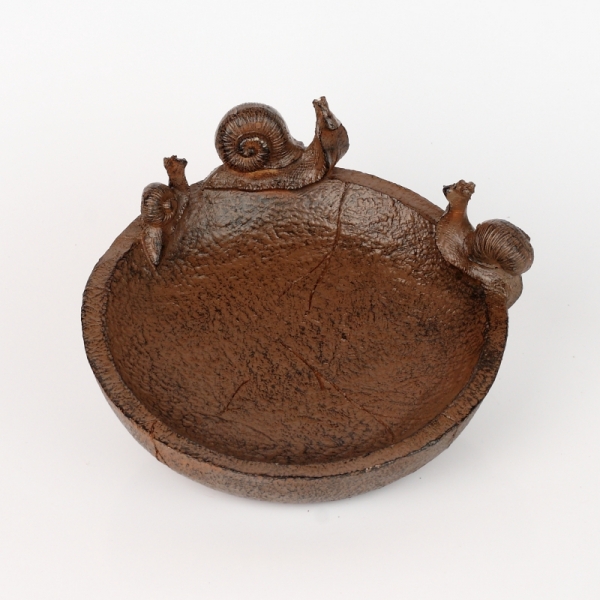 Pítko pro ptáky - šnek 19x8cm