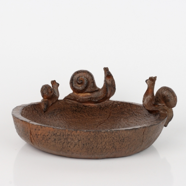 Pítko pro ptáky - šnek 19x8cm