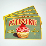Plastové prostírání na stůl Lady Cupcake 43,5x28cm