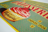 Plastové prostírání na stůl Lady Cupcake 43,5x28cm