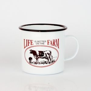 Plecháček Life is better on the farm 10cm