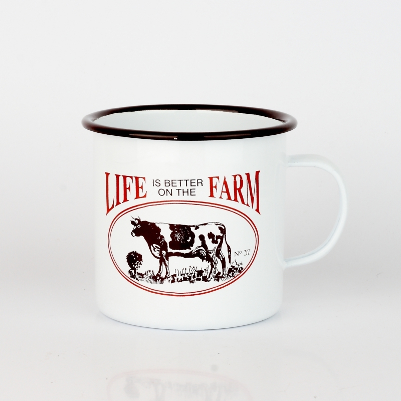 Plecháček Life is better on the farm 10cm