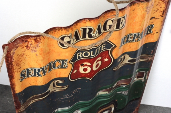 Plechová cedule Garage 59x39cm