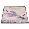 Plechová cedule levandule 30cm