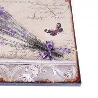 Plechová cedule levandule 30cm