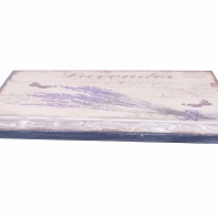 Plechová cedule levandule 30cm