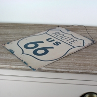 Plechová cedule ROUTE 66 24x32cm