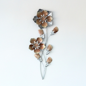 Plechová dekorace na zeď 68cm