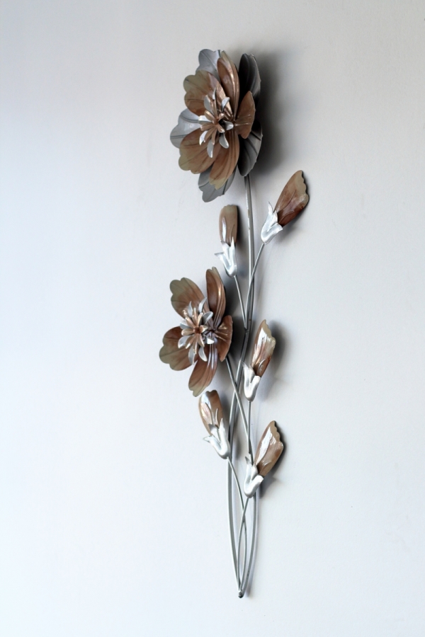 Plechová dekorace na zeď 68cm