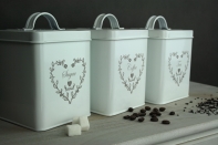 Plechová dóza na čaj 11x14cm