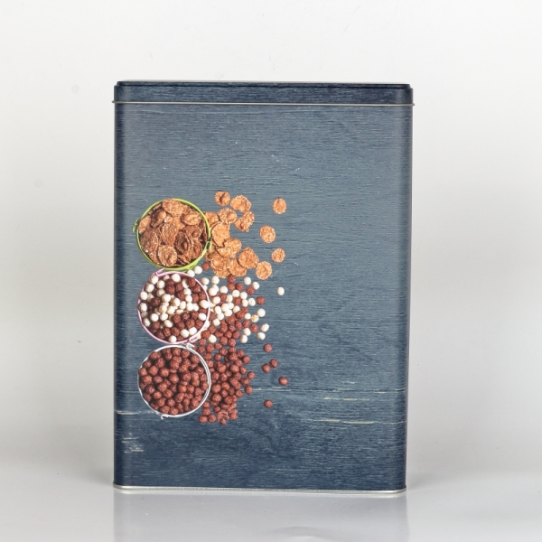 Plechová dóza na sušenky 26,5x19x8cm