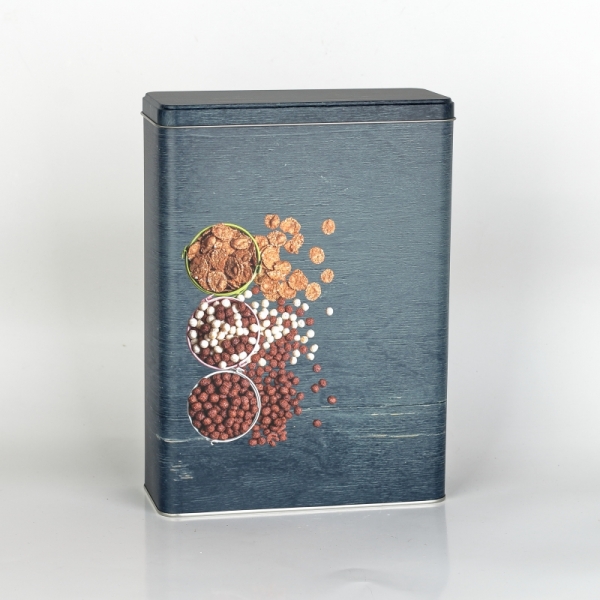 Plechová dóza na sušenky 26,5x19x8cm