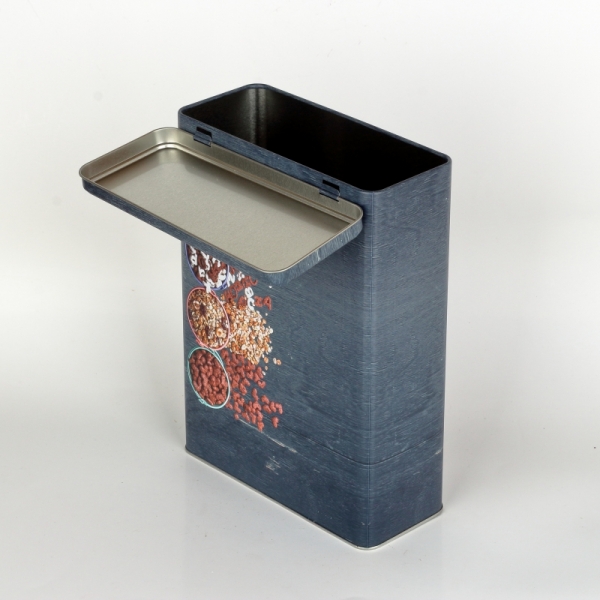 Plechová dóza na sušenky 26,5x19x8cm