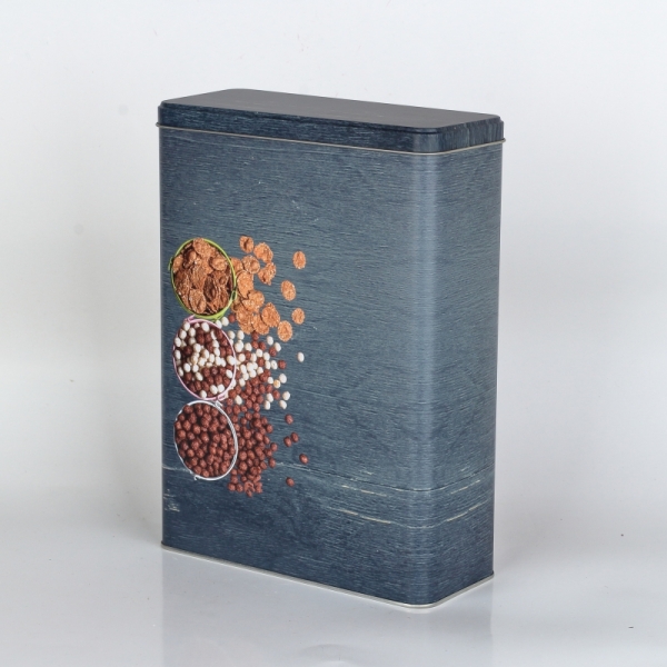 Plechová dóza na sušenky 26,5x19x8cm