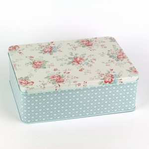 Plechová krabice Abelone 23x17x8cm