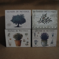 Plechová krabička Oliviers de Provence 19/13cm