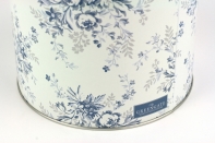 Plechová kulatá dóza Sadie blue 13,5cm