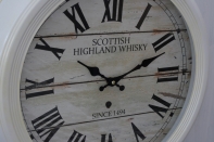 Plechové hodiny do restaurace 41cm