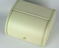 Plechový chlebník krémový 30cm