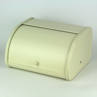 Plechový chlebník krémový 30cm
