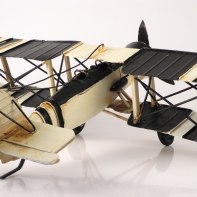Plechový model letadla 43x33x13cm