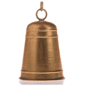 Plechový zvonek 13 x 19 x 13 cm