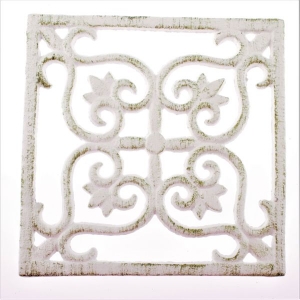 Podložka pod hrnce bílý čtverec 16x16cm