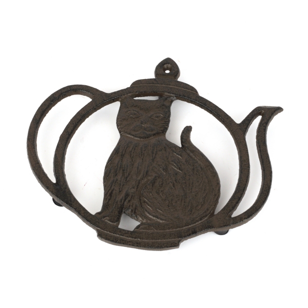 Podložka pod hrnec kočka 16x15cm