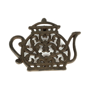 Podložka pod hrnec litinová konvička 18x15cm